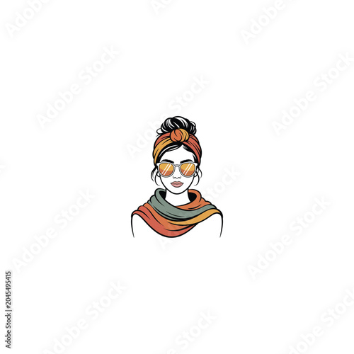 Minimal Female Avatar