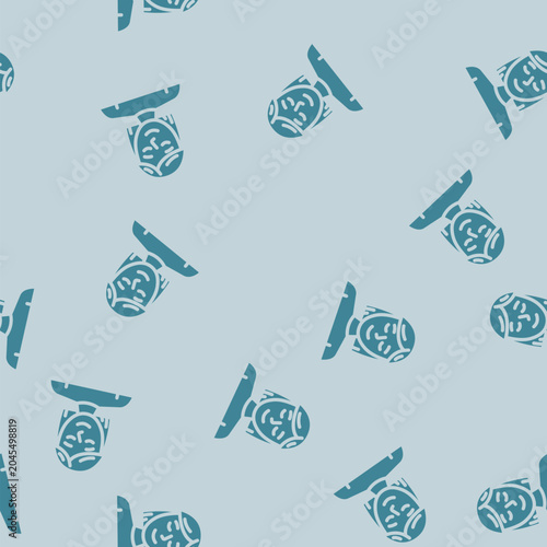 Canvastavla relaxed face slow living glyph vector seamless pattern