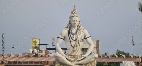 Majestic Giant Sculpture of Lord Shiva with Trident in Ujjain Heritage Corridor