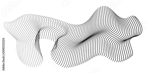 Abstract geometric background with thin black lines connecting dots on white.