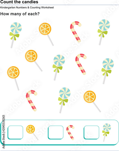 Counting learning math for kids 