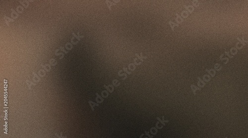 Tableau sur toile Brown black gradient noise background with subtle grain texture and smooth dark