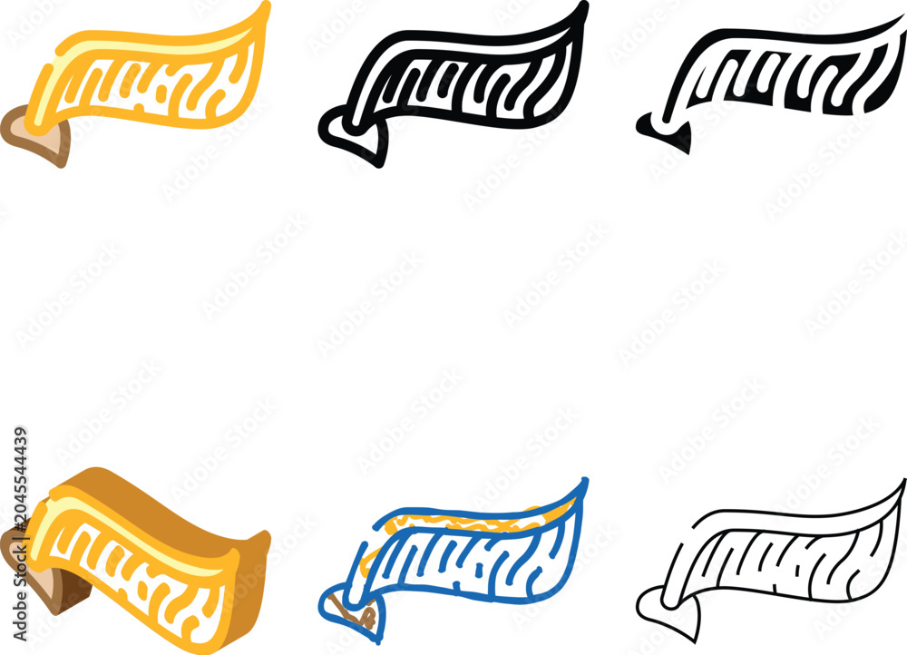 Naklejka premium snitch wing from harry potter color icon vector. snitch wing from harry stylized potter sign. isolated symbol illustration
