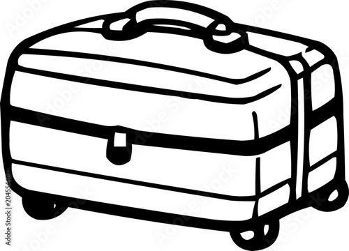 suitcase illustration icon pictogram