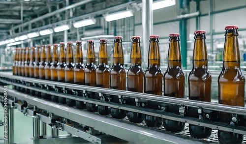 Factory for the production of beer
