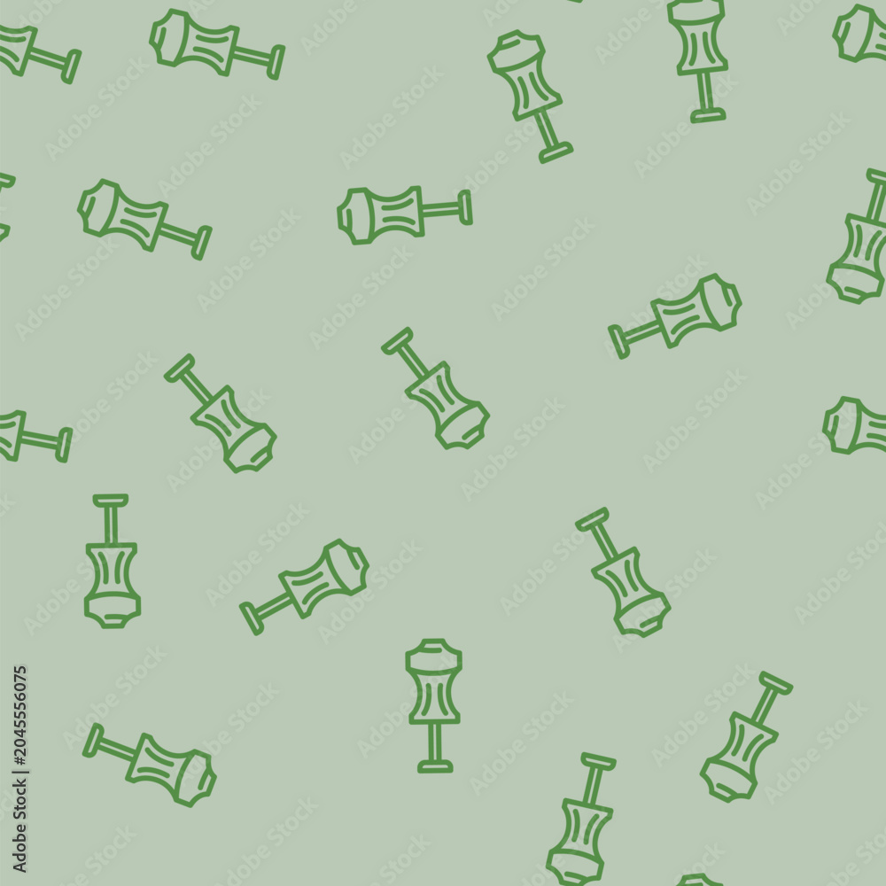 Obraz premium custom fit line seamless pattern custom fit thin line illustration