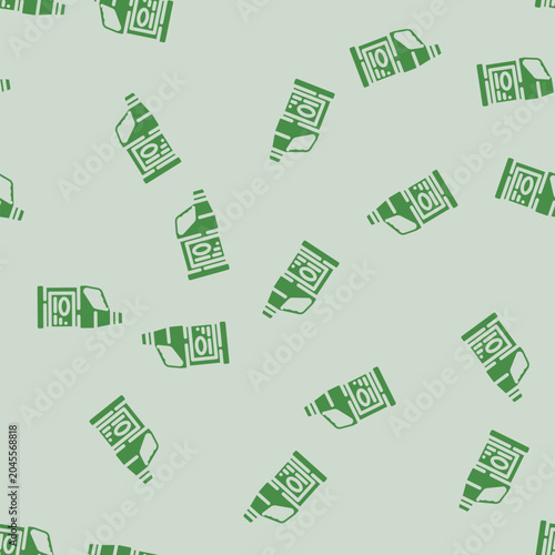Photos bleach bottle glyph vector seamless pattern