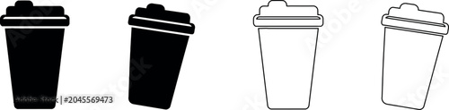 Photos Stylish reusable coffee cup designs in various styles and colors