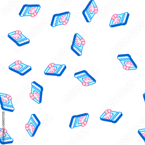 Tableau sur toile antidepressant drugs package glyph icon vector