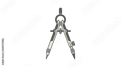 Geometric Drawing Tool Compass