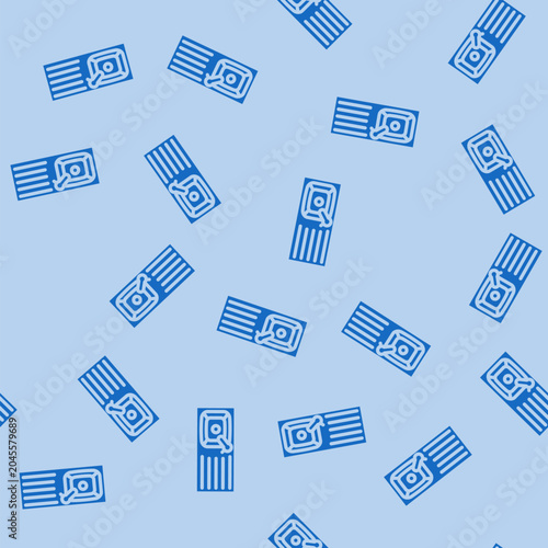 Tableau sur toile kitchen sink glyph vector seamless pattern