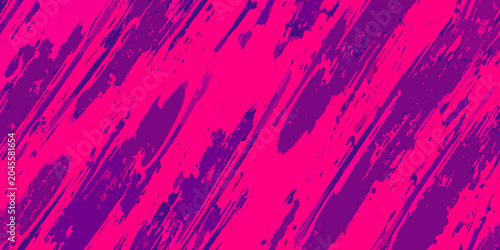 Diagonal brushstroke pattern with textured grunge effect in pink and purple