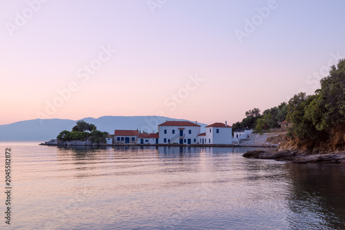 Photos Beautiful gulf with pretty houses in Tzasteni bay, south west Pelion, Greece, in