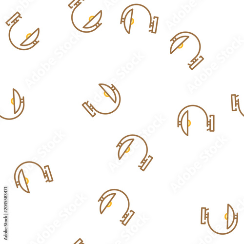 metal table lamp vector seamless pattern metal table lamp sign illustration