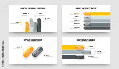 Foto Marketing Campaign 4 5 2 3 Step Infographic Frame Template Collection