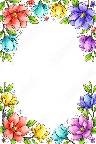 floral border 
