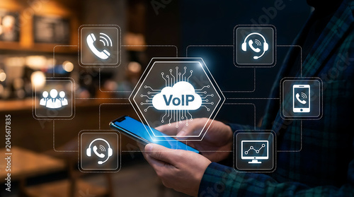Mobile VoIP Communication Technology Platform for Smart Business Networks