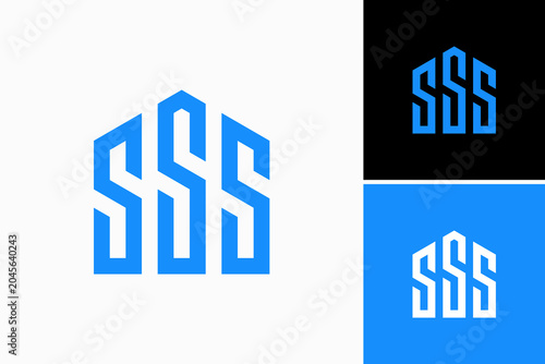 SSS Home Vector Logo Premium 
