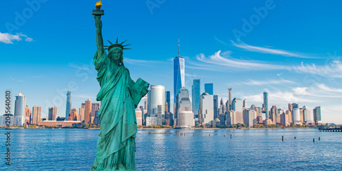 Bild auf Leinwand Liberty statue in New York City