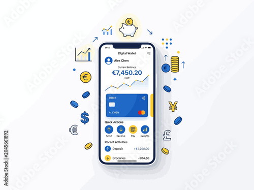 Mobile Phone Banking App.
