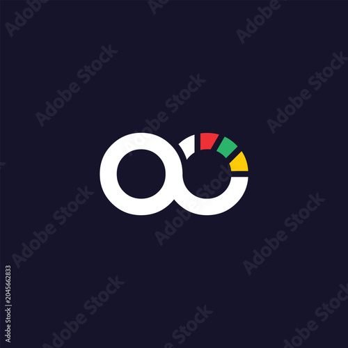 infinity loop pie chart logo