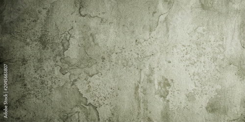 Obraz na płótnie A textured, aged concrete wall with subtle water stains and imperfections creates a backdrop of rustic grunge, evoking a sense of raw, urban decay and weathered history