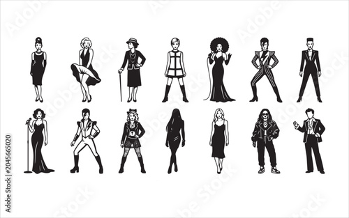 Fashion Icons Vector 
