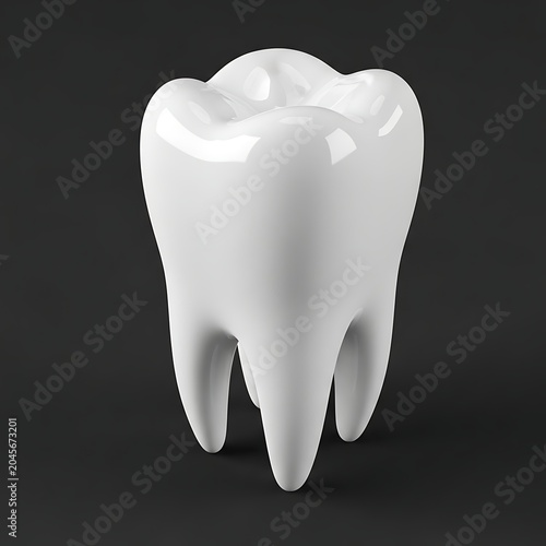 Dental Tooth Model Molar Structure.