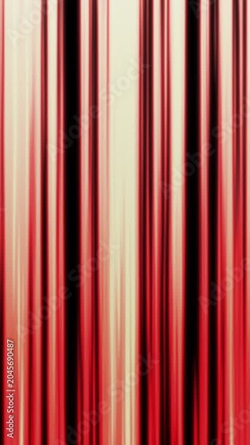 Vertical Red Abstract Lines Motion Background Loop, Energetic Gradient Animation