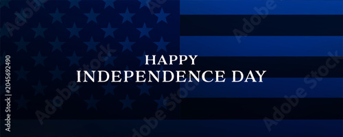 USA flag waving in wind with stars and stripes. Ideal patriotic symbol for American Independence Day, veterans celebrations, memorial events, and national pride illustrations.