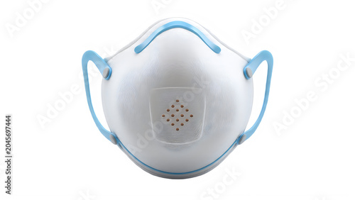 Face mask, protective mask, white respirator, safety mask