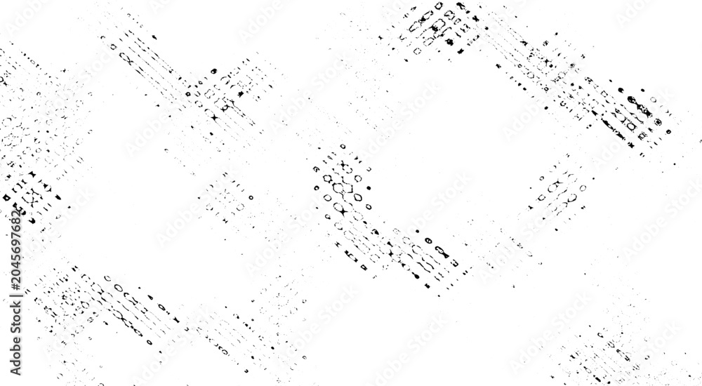 Fototapeta premium Abstract Dirty Halftone Texture Background with Scratches Frame, Dust Grain Overlay and Distressed Grunge Vector Design.