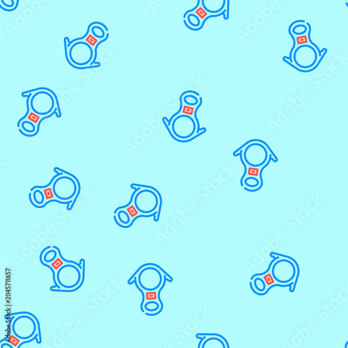 rappel device rock climbing vector seamless pattern rappel device rock climbing sign illustration