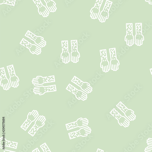hand skin cracks line seamless pattern hand skin cracks thin line illustration