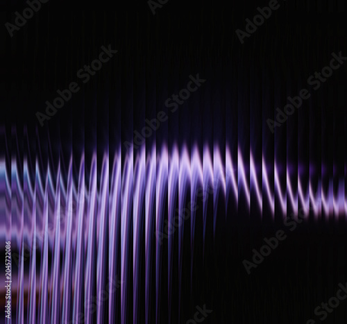 Abstract glowing vertical lines creating dynamic fiery glass pattern illustration
