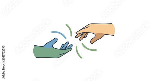 Touching Hands Connection