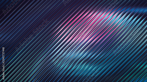 Konstfotografi Abstract glowing vertical lines creating dynamic fiery glass pattern illustratio