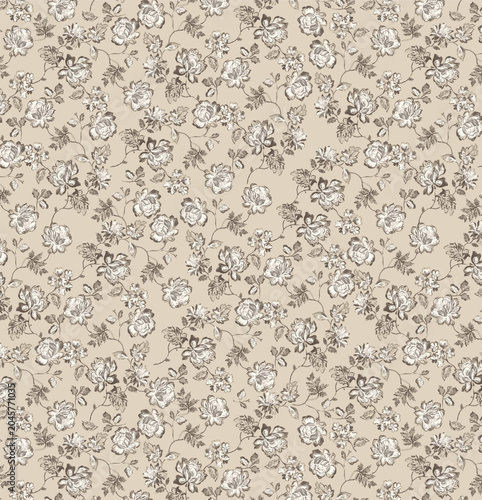 Vintage Floral and Botanical Seamless Pattern Collection