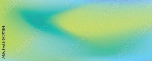 Grainy abstract green gradient color background with blank smooth line. Fresh green season abstract backdrops. Ecology concept for your graphic design