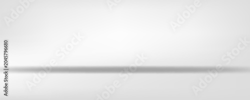Fotografía Clear empty photographer studio background Abstract, background texture of beauty dark and light clear blue, cold gray, snowy white gradient flat wall and floor in empty spacious room winter interior