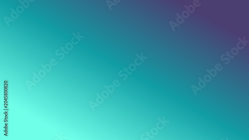 Digital Mint & Lavender - Luxury Bright Neon Greenish Cyan Background with Smooth Diagonal Transition: Modern Turquoise and Dark Lavender Velvet Mesh Gradient Texture for Youth Branding and Cyberpunk 