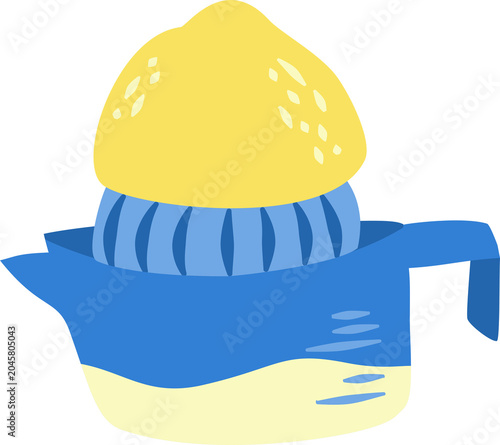 Foto Vector Illustration of Lemon Squeezer