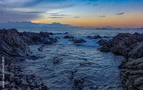 sunrise over the sea