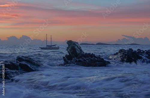sunrise over the sea