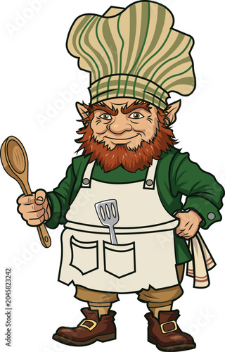 Foto Whimsical Elf Chef