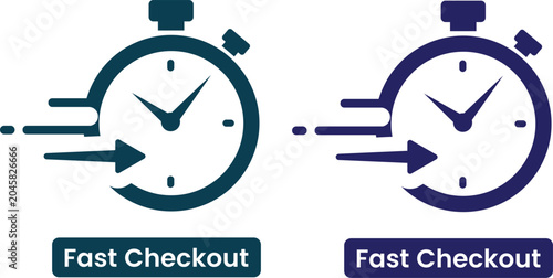 Fast checkout icons