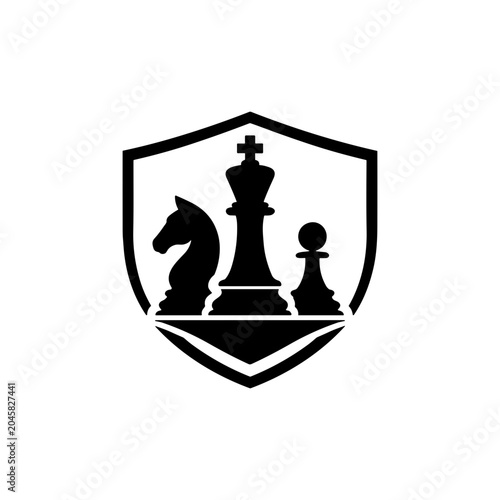 Valokuva Chess Pieces Icon