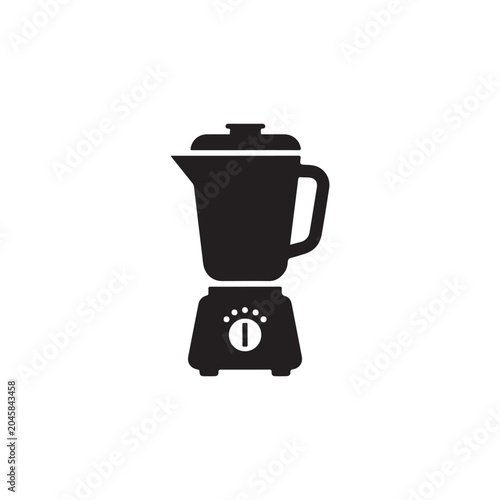 Foto kitchen blender icon vector design template simple and clean