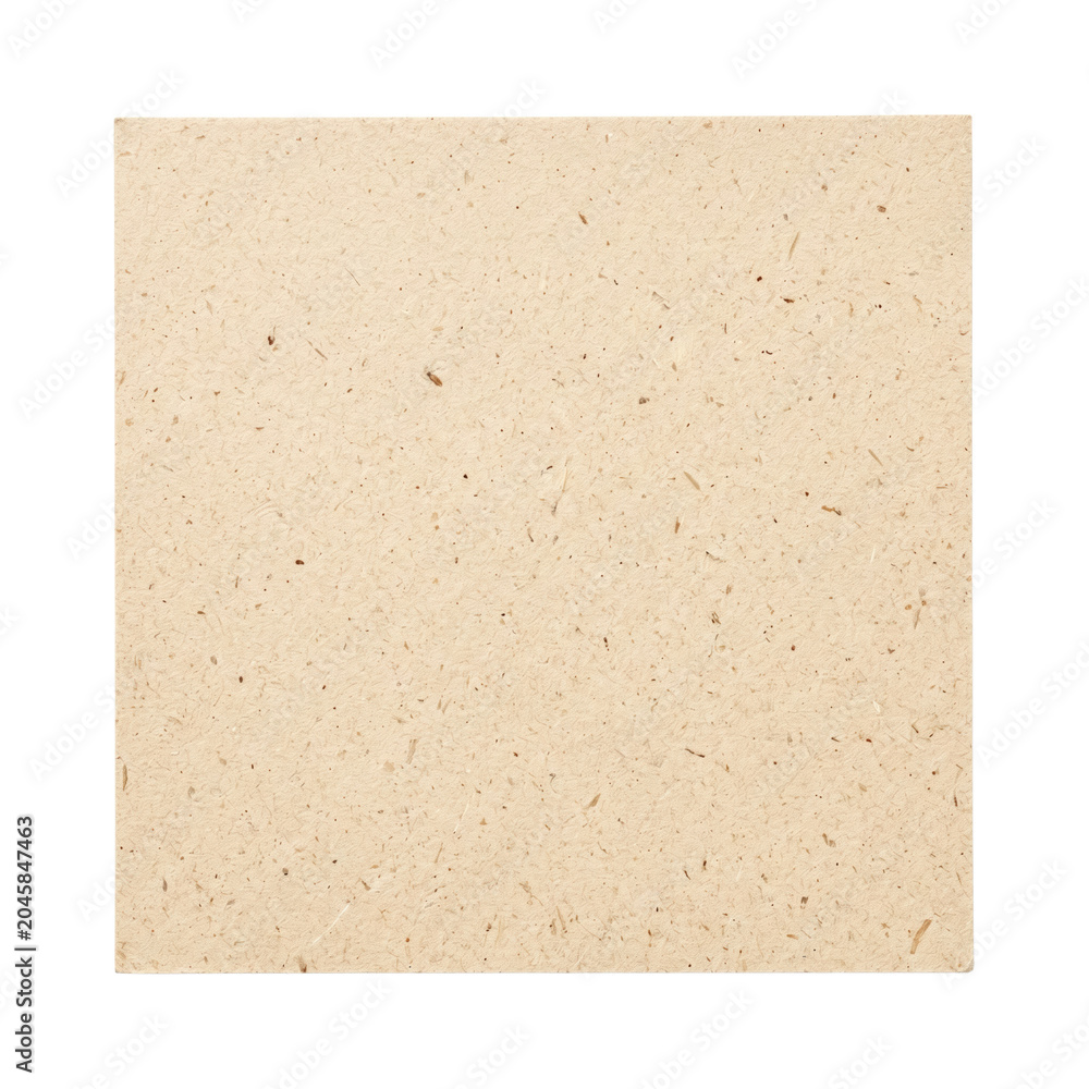 Obraz premium Recycled beige kraft paper texture square