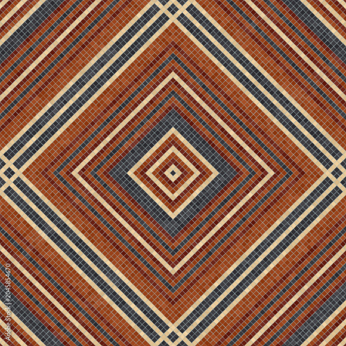 African mosaic template 2